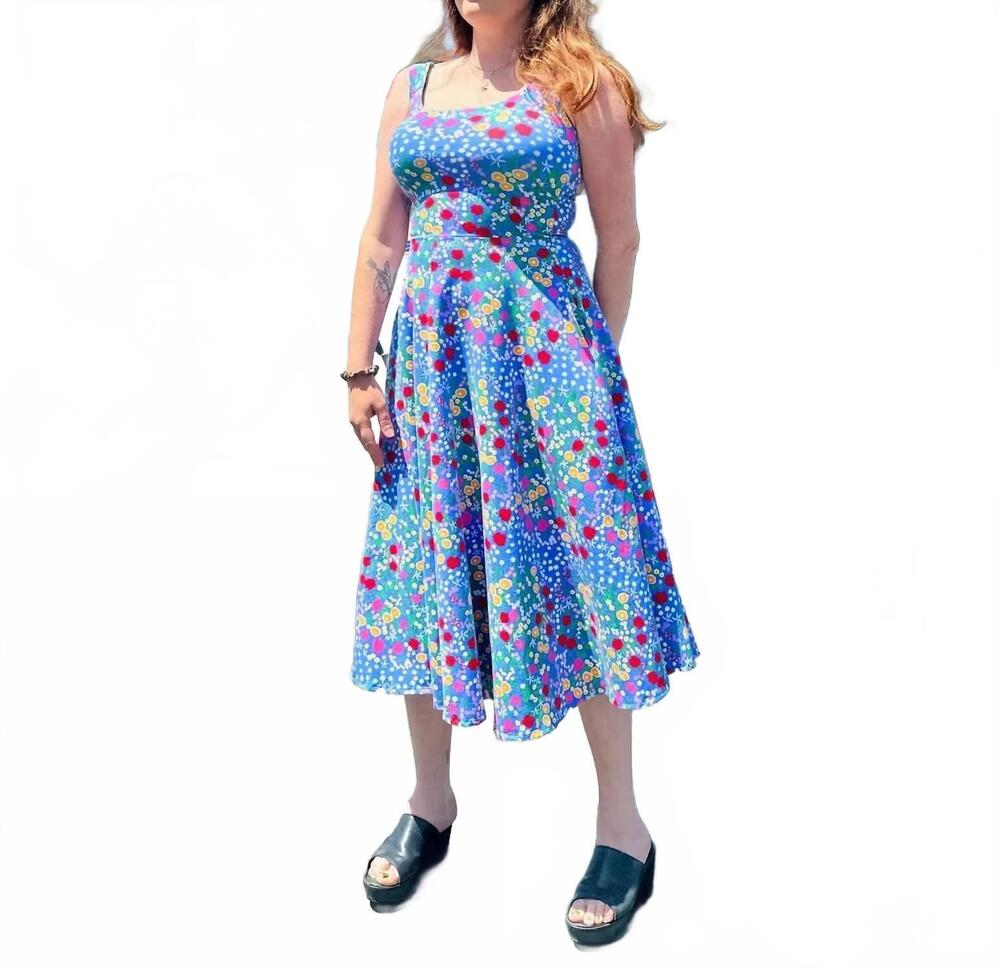 NEW NOOWORKS vacation midi dress in summer bloom